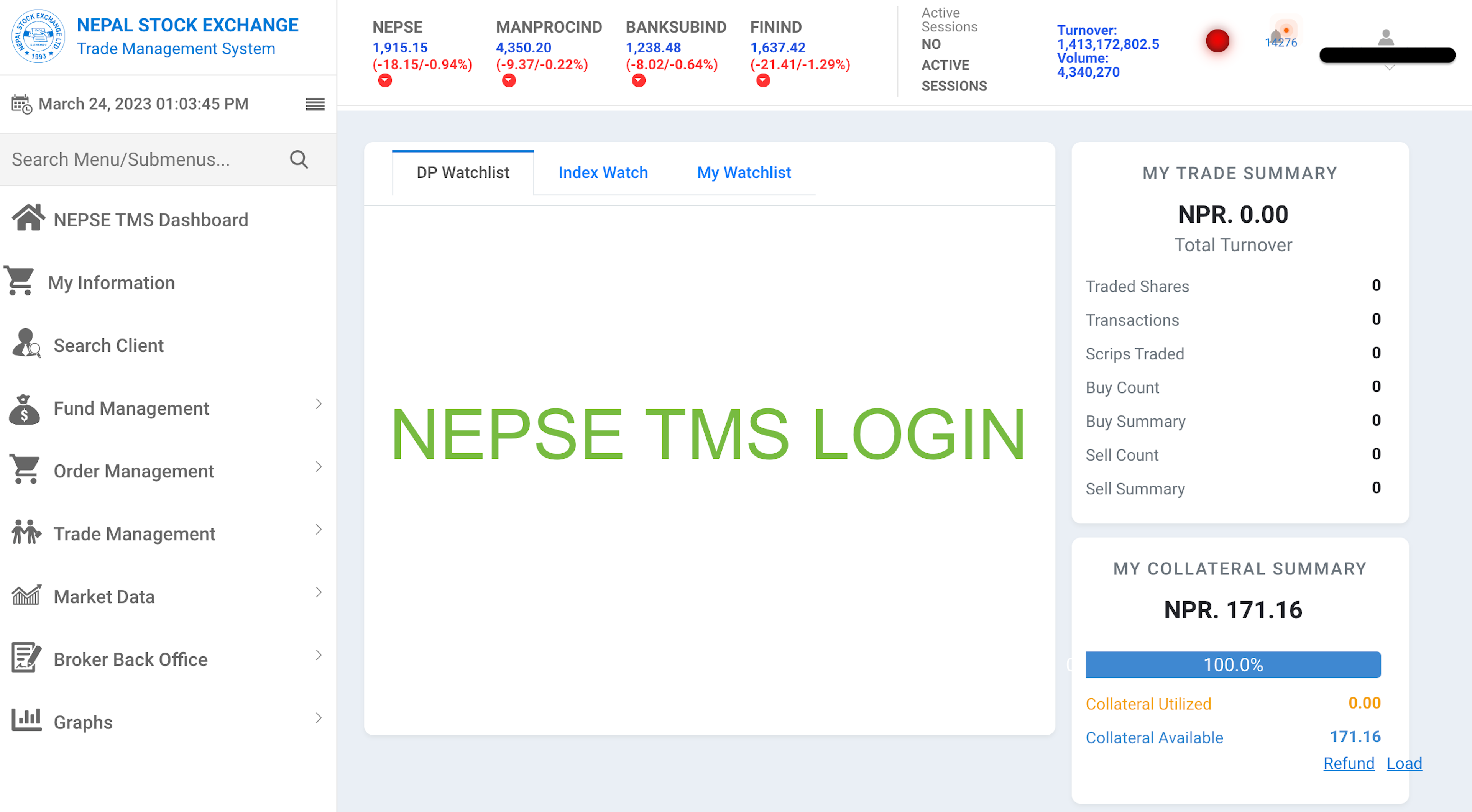 Nepse TMS Login